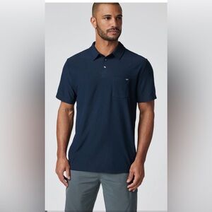 Vuori Ace Polo, Size XL, Color- Ink Blue, great condition